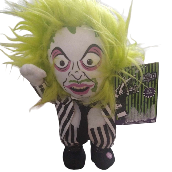 NWT Beetlejuice animated talking plush Halloween - Picture 3 of 9